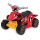 Kiddie Quad 6v Battery-Powered Ride-On, Red