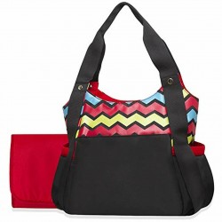 Baby Essentials Chevron Print Diaper Bag Baby Essentials Chevron Print Diaper Bag