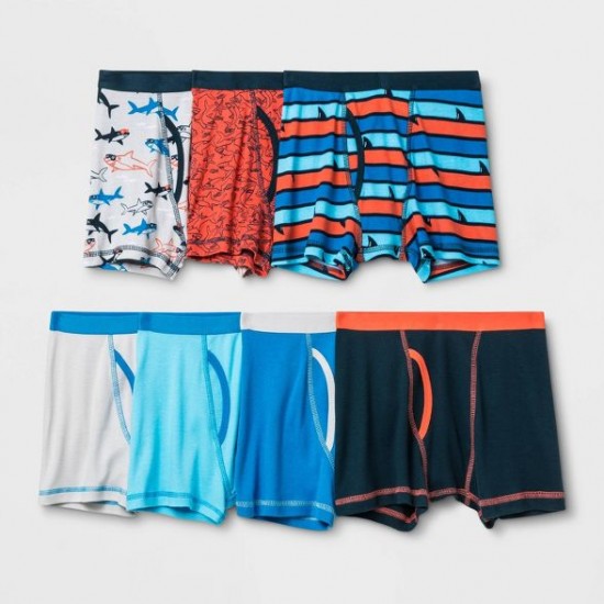 Cat and Jack Boys' 7pk Boxer Briefs Cat and Jack Boys' 7pk Boxer Briefs