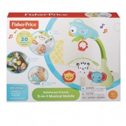 Fisher Price 3 in 1 Rainforest Crib Musical Mobile  Fisher Price 3 in 1 Rainforest Crib Musical Mobile