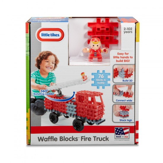 Little Tikes Waffle Blocks, Fire Truck