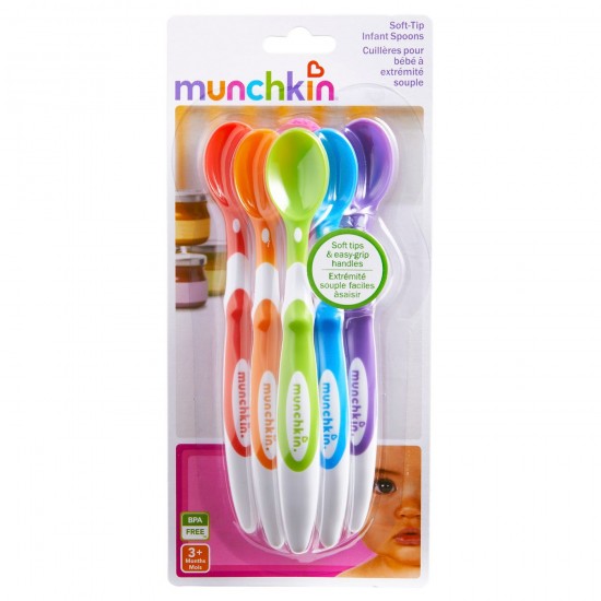 Munchkin Soft Tip Infant Spoons - 6pk Munchkin Soft Tip Infant Spoons - 6pk
