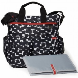 Skip Hop Duo Signature Diaper Bag, Cubes