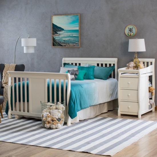 Storkcraft Calabria 4-in-1 Convertible Crib and Changer