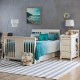 Storkcraft Calabria 4-in-1 Convertible Crib and Changer