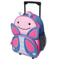 Skip Hop Rolling Luggage, Butterfly Skip Hop Rolling Luggage, Butterfly