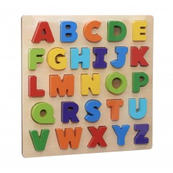 Spark Create Imagine 3-D Wood Alphabet Puzzle Set, 26 Pieces Spark Create Imagine 3-D Wood Alphabet Puzzle Set, 26 Pieces