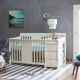 Storkcraft Calabria 4-in-1 Convertible Crib and Changer