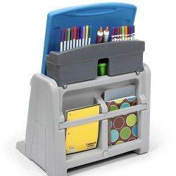 Step2 Flip And Doodle Art Easel Desk And Stool