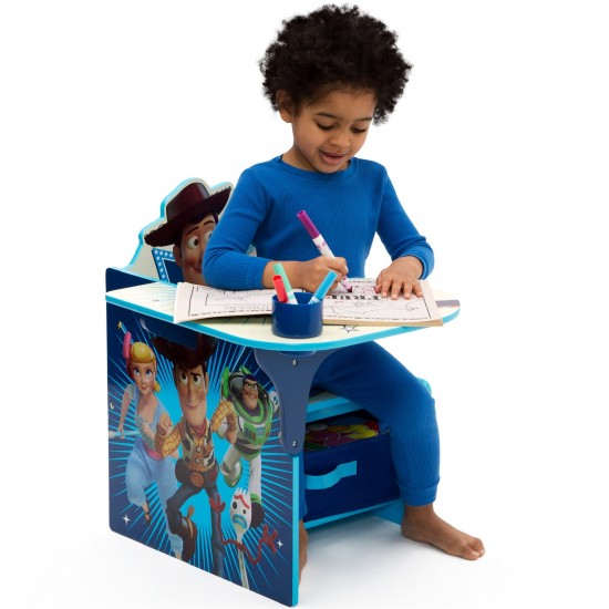 Delta Chair Desk with Storage Bin, Disney Pixar Toy Story 4
