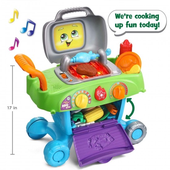 LeapFrog Smart Sizzlin' BBQ Grill, Multicolor