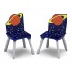 Delta Children Alfie The Astronaut Wood Table and Chair Set Delta Children Alfie The Astronaut Wood Table and Chair Set