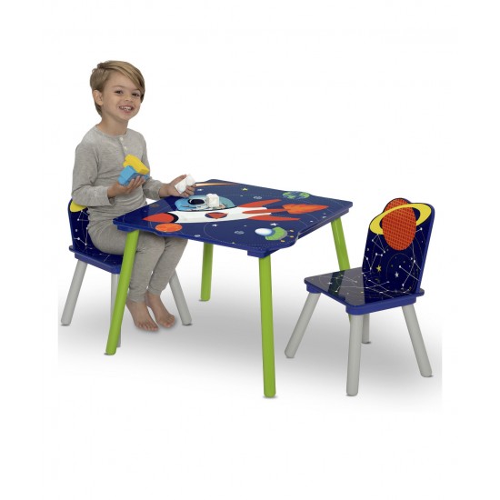 Delta Children Alfie The Astronaut Wood Table and Chair Set Delta Children Alfie The Astronaut Wood Table and Chair Set