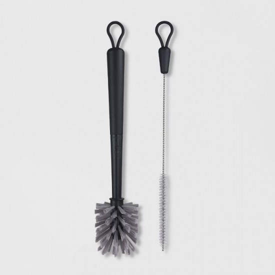 Bottle and Straw Scrub Brush Set