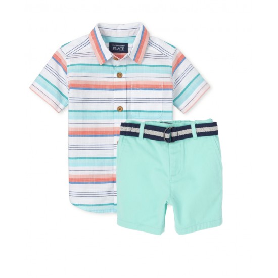 Place Shirt & Short Set
