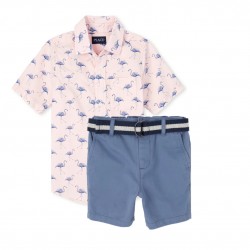 Place Shirt & Short Set