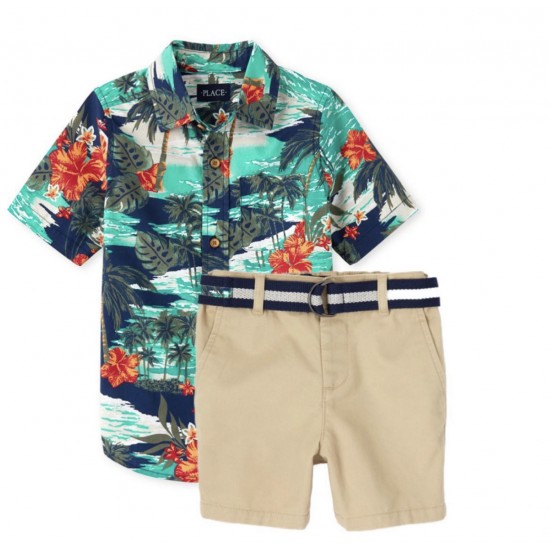 Place Shirt & Short Set