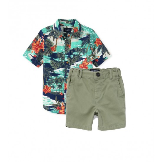 Place Shirt & Short Set