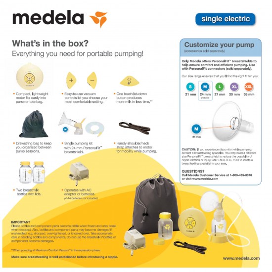Medela Single Electric Breast Pump
