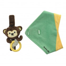 Buddy Bib, Mischief Monkey Buddy Bib, Mischief Monkey