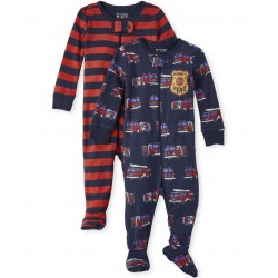 Children’s Place Fire Truck Sleepsuits Children’s Place Fire Truck Sleepsuits