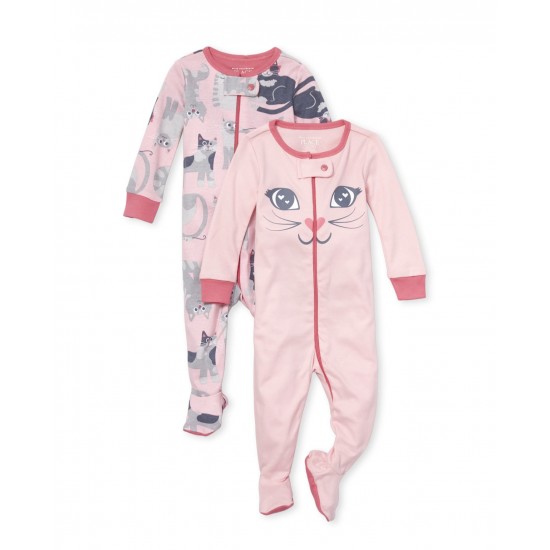 Children’s Place Cat Sleepsuits Children’s Place Cat Sleepsuits