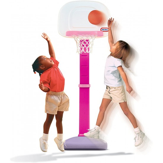 Little Tikes TotSports Easy Score Basketball Set, Pink Little Tikes TotSports Easy Score Basketball Set, Pink