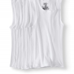 Hanes 6 Pack Singlet