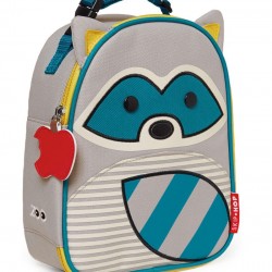Skip Hop Zoo Insulated Lunch Bag- Racoon