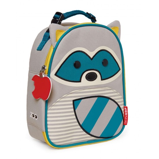 Skip Hop Zoo Insulated Lunch Bag- Racoon Skip Hop Zoo Insulated Lunch Bag- Racoon