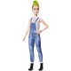 Barbie Fashionistas Doll, Petite Body Type with Denim Overalls