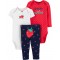 Carters 3-Piece Strawberry  Little Character Set