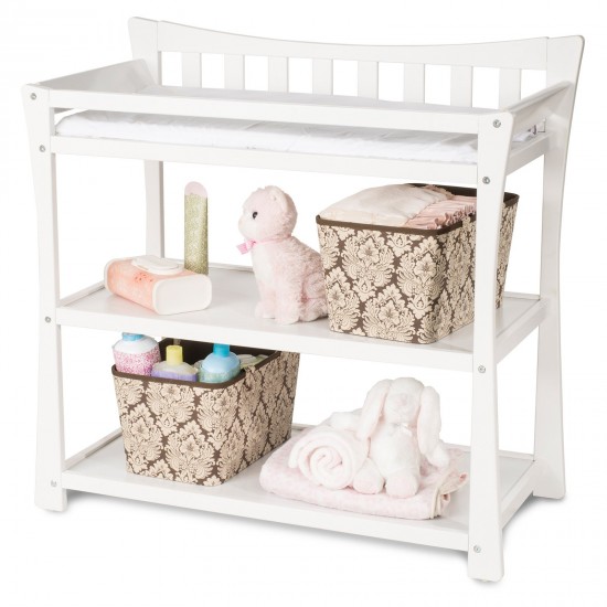 Child Craft Parisan Changing Table, Matte White