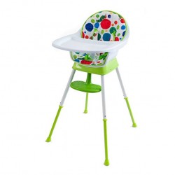 Eric Carle Very Hungry Caterpillar 3-in-1 Convertible High Chair, Playful Dots Eric Carle Very Hungry Caterpillar 3-in-1 Convertible High Chair, Playful Dots