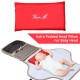 Portable Diaper Changing Pad Clutch With Built-in Head Cushion