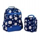 J World 16inch Duet Backpack & Lunch Bag- Baseball J World 16inch Duet Backpack & Lunch Bag- Baseball