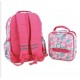 J World 16inch Duet Backpack & Lunch Bag- Blue Raspberry J World 16inch Duet Backpack & Lunch Bag- Blue Raspberry
