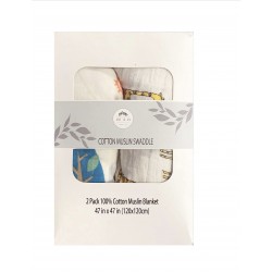 Artisan Muslin Swaddle, 2 Pack Artisan Muslin Swaddle, 2 Pack