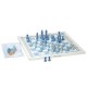 Melissa and Doug Wooden Chess and Pachisi