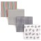 Luvable Friends 4 Pack Receiving Blanket, Dog