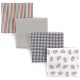 Luvable Friends 4 Pack Receiving Blanket, Dog Luvable Friends 4 Pack Receiving Blanket, Dog