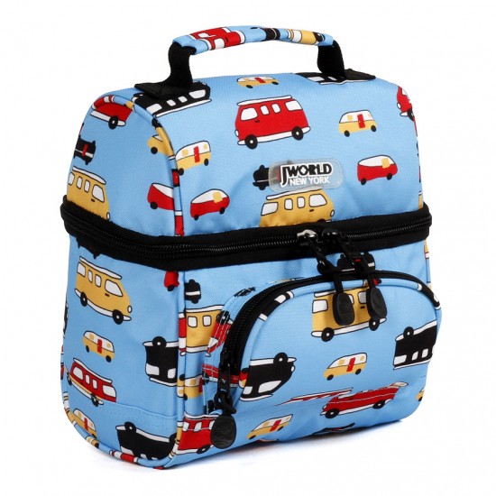 J World Insulated Lunch Bag, Mini Bus