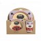 BUBBAS Bamboo 5pc Dinnerware Set, Ladybug