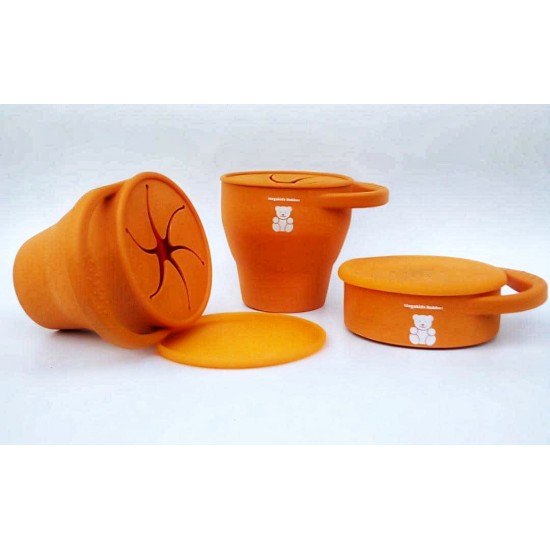 BUBBAS Snack Pot, Orange