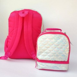 Wonder Nation 16inch Backpack With Drop Bottom Lunch Bag