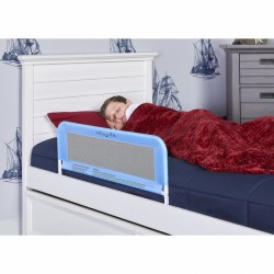 Dream On Me Crib and Toddler Bed Guard Rail, Blue Dream On Me Crib and Toddler Bed Guard Rail, Blue