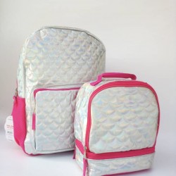 Wonder Nation 16inch Backpack With Drop Bottom Lunch Bag