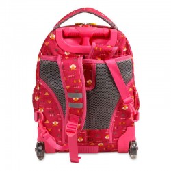 J World 16inch Lollipop Rolling Backpack with Lunch Bag- Fox J World 16inch Lollipop Rolling Backpack with Lunch Bag- Fox