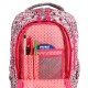 J world 18inch Setbeamer Rolling Backpack and Lunch Bag, Skandi Pink J world 18inch Setbeamer Rolling Backpack and Lunch Bag, Skandi Pink