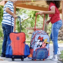 Disney Minnie Mouse 18inch Rolling Backpack Disney Minnie Mouse 18inch Rolling Backpack